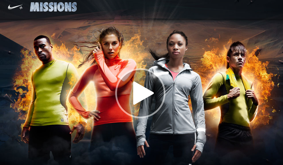 NikeFuel Missions o jogo